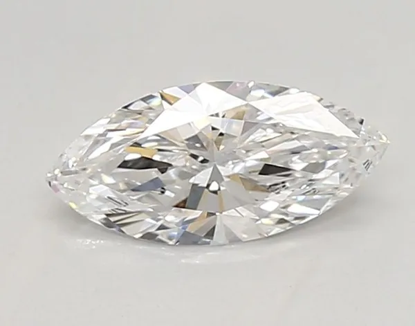 0.65ct MARQUISE D FL Lab diamond
