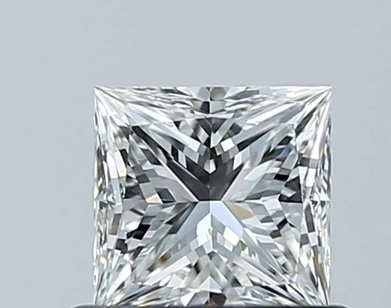 0.62ct PRINCESS E VVS2 Natural diamond