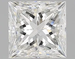 1.11ct PRINCESS G SI2 Natural diamond