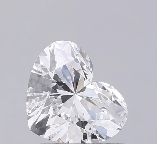 1ct HEART D VVS2 Lab diamond