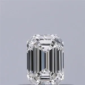 0.3ct EMERALD F VVS1 Natural diamond