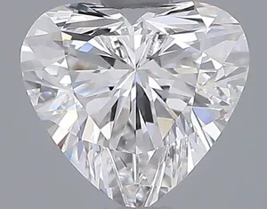 1.01ct HEART E VVS1 Lab diamond