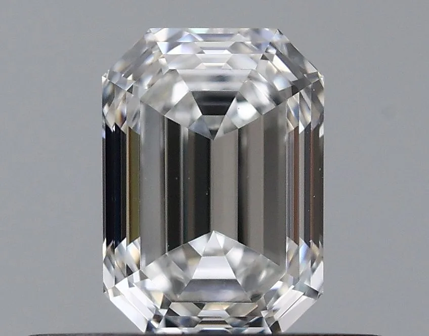 0.41ct EMERALD F VS1 Natural diamond