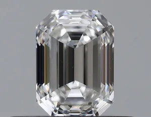 0.41ct EMERALD F VS1 Natural diamond