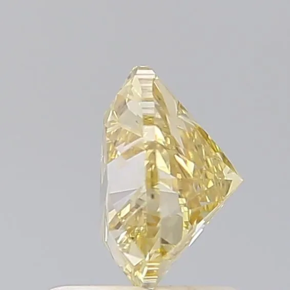 1ct HEART Fancy Intense Yellow VS1 Coloured Lab diamond