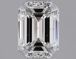 0.89ct EMERALD H SI1 Natural diamond