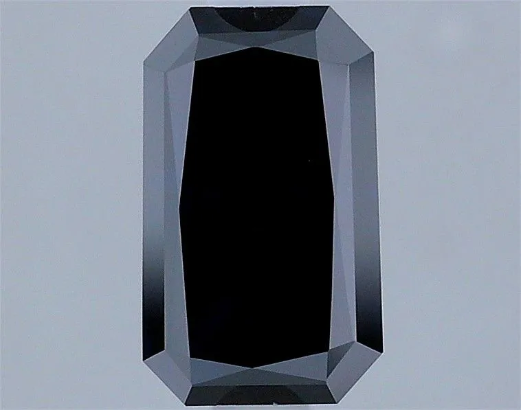 0.91ct RADIANT Fancy Dark Blue VS2 Coloured Lab diamond
