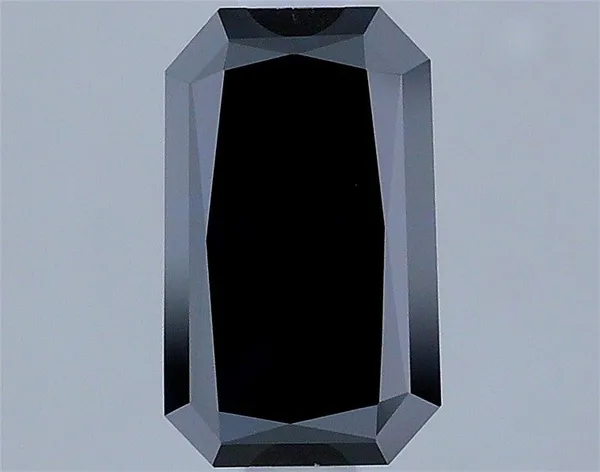0.91ct RADIANT Fancy Dark Blue VS2 Coloured Lab diamond