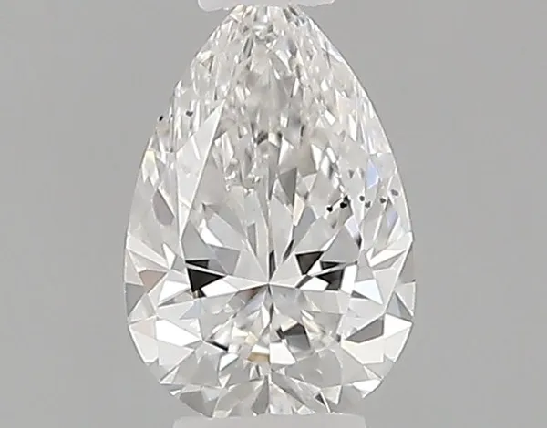 0.32ct PEAR F SI1 Lab diamond