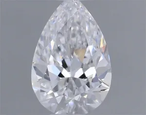 0.3ct PEAR D VVS2 Natural diamond