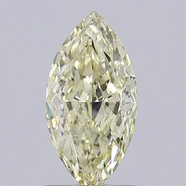 1.06ct MARQUISE Fancy Light Yellow VVS2 Coloured Lab diamond