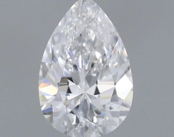 0.3ct PEAR D VVS1 Natural diamond