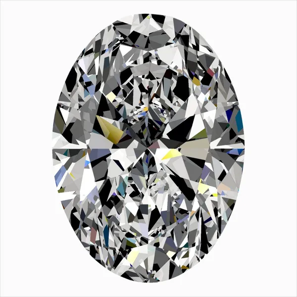 0.42ct OVAL F VVS1 Natural diamond