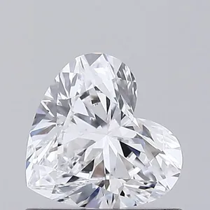 0.53ct HEART D VVS2 Lab diamond