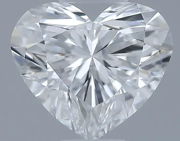0.71ct HEART D VS1 Natural diamond