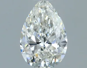 0.41ct PEAR H IF Natural diamond