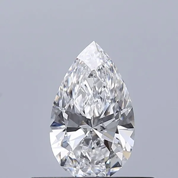 0.33ct PEAR D VVS2 Natural diamond