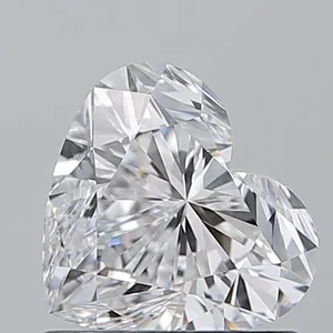 0.91ct HEART D VVS2 Natural diamond