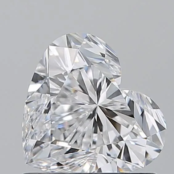 0.91ct HEART D VVS2 Natural diamond