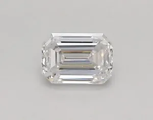 0.31ct EMERALD D VS1 Lab diamond