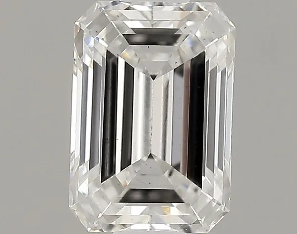 0.72ct EMERALD F VS2 Lab diamond