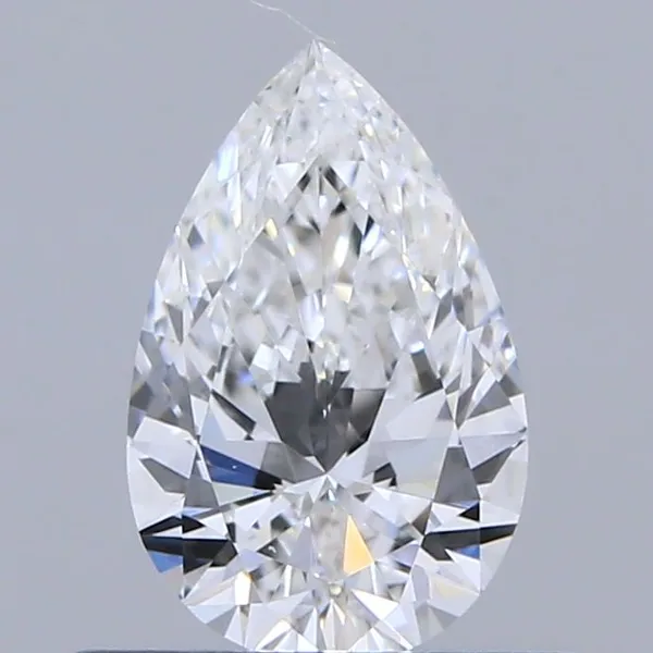 0.45ct PEAR E VVS2 Natural diamond