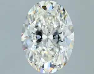 0.71ct OVAL H SI1 Natural diamond