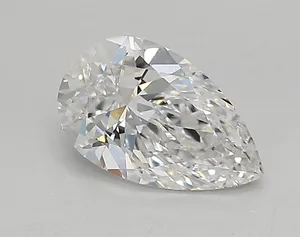 0.89ct PEAR D VVS2 Lab diamond