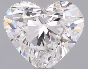 1ct HEART D VVS1 Lab diamond