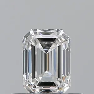 0.5ct EMERALD F VS2 Natural diamond