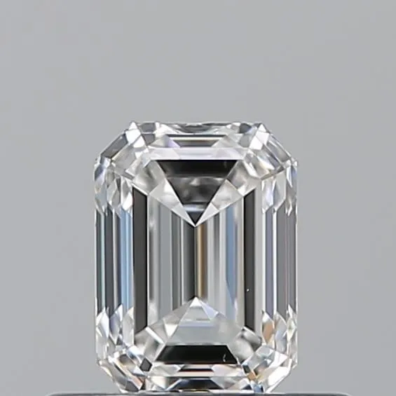0.5ct EMERALD F VS2 Natural diamond