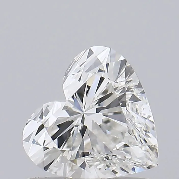 0.72ct HEART F IF Lab Grown diamond