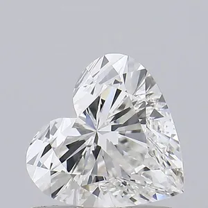 0.72ct HEART F IF Lab diamond