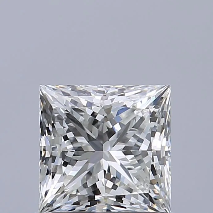 0.71ct PRINCESS F VVS1 Natural diamond