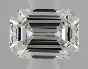 0.52ct EMERALD F VVS1 Natural diamond