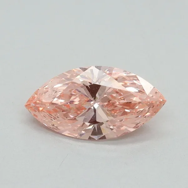 1.07ct MARQUISE Fancy Vivid Pink VS1 Coloured Lab diamond