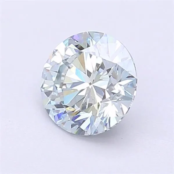 1.05ct ROUND Fancy Intense Blue VVS2 Coloured Lab diamond