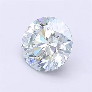 1.05ct ROUND Fancy Intense Blue VVS2 Coloured Lab diamond