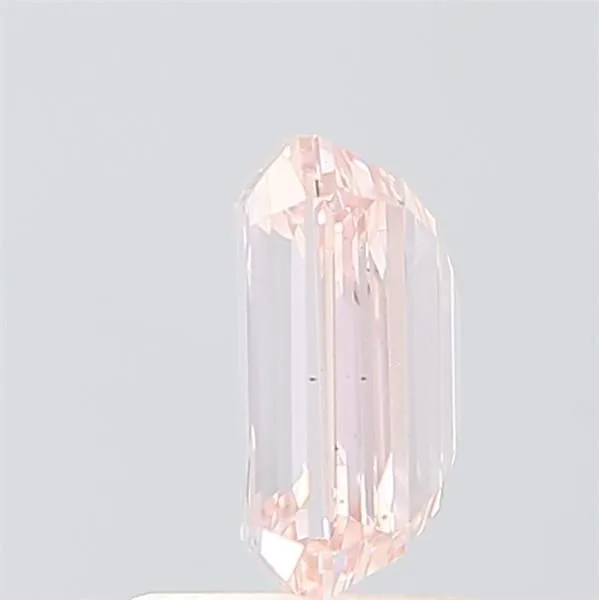 1.5ct EMERALD Fancy Light Pink VS2 Coloured Lab diamond