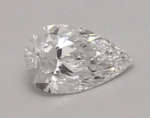 0.81ct PEAR D VVS2 Lab diamond