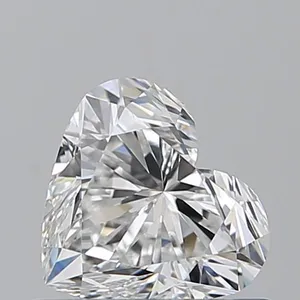 0.69ct HEART F VVS1 Natural diamond