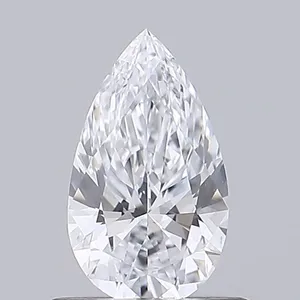 0.7ct PEAR D IF Lab diamond