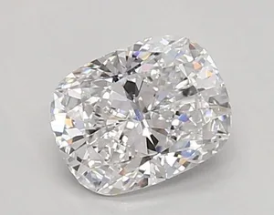 0.64ct CUSHION D VVS2 Lab diamond