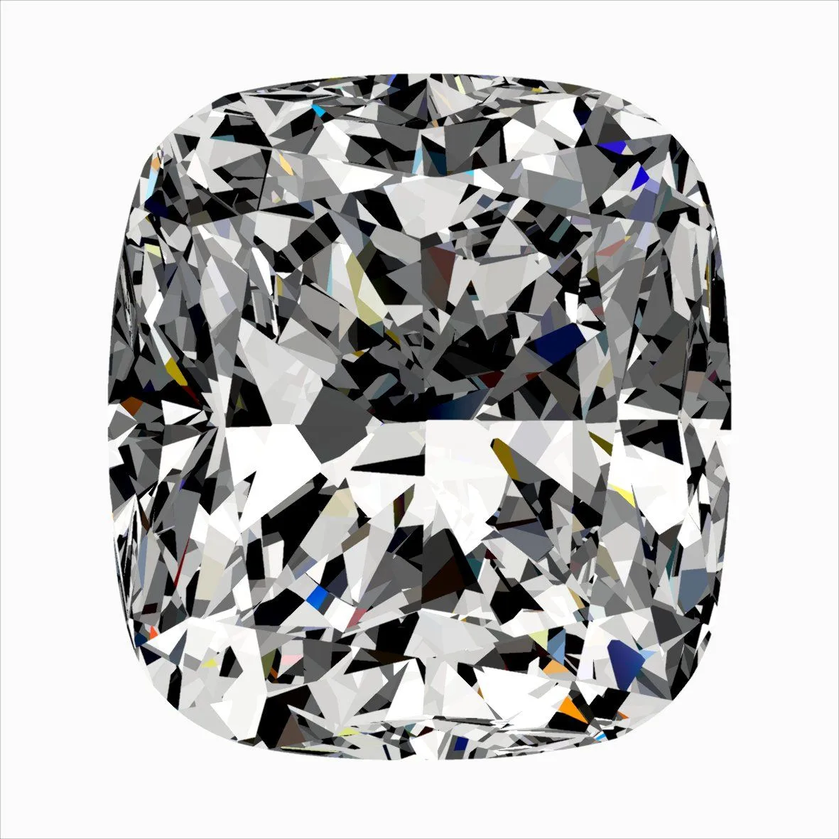 0.30ct CUSHION F VVS2 Natural diamond
