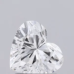 1.05ct HEART D VVS2 Lab diamond