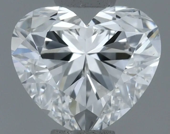 0.38ct HEART F VS1 Natural diamond