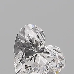 0.51ct HEART D VS2 Natural diamond