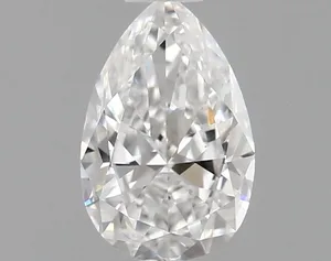 0.5ct PEAR D VS2 Natural diamond