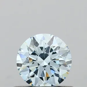0.5ct ROUND Fancy Intense Blue VVS2 Coloured Lab diamond