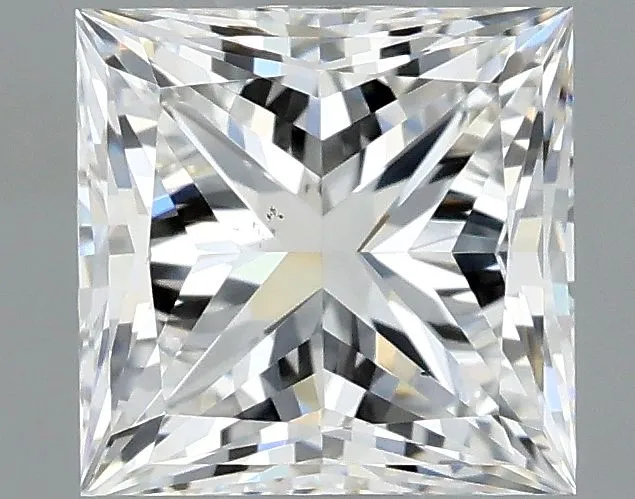 1.00ct PRINCESS F VS2 Natural diamond
